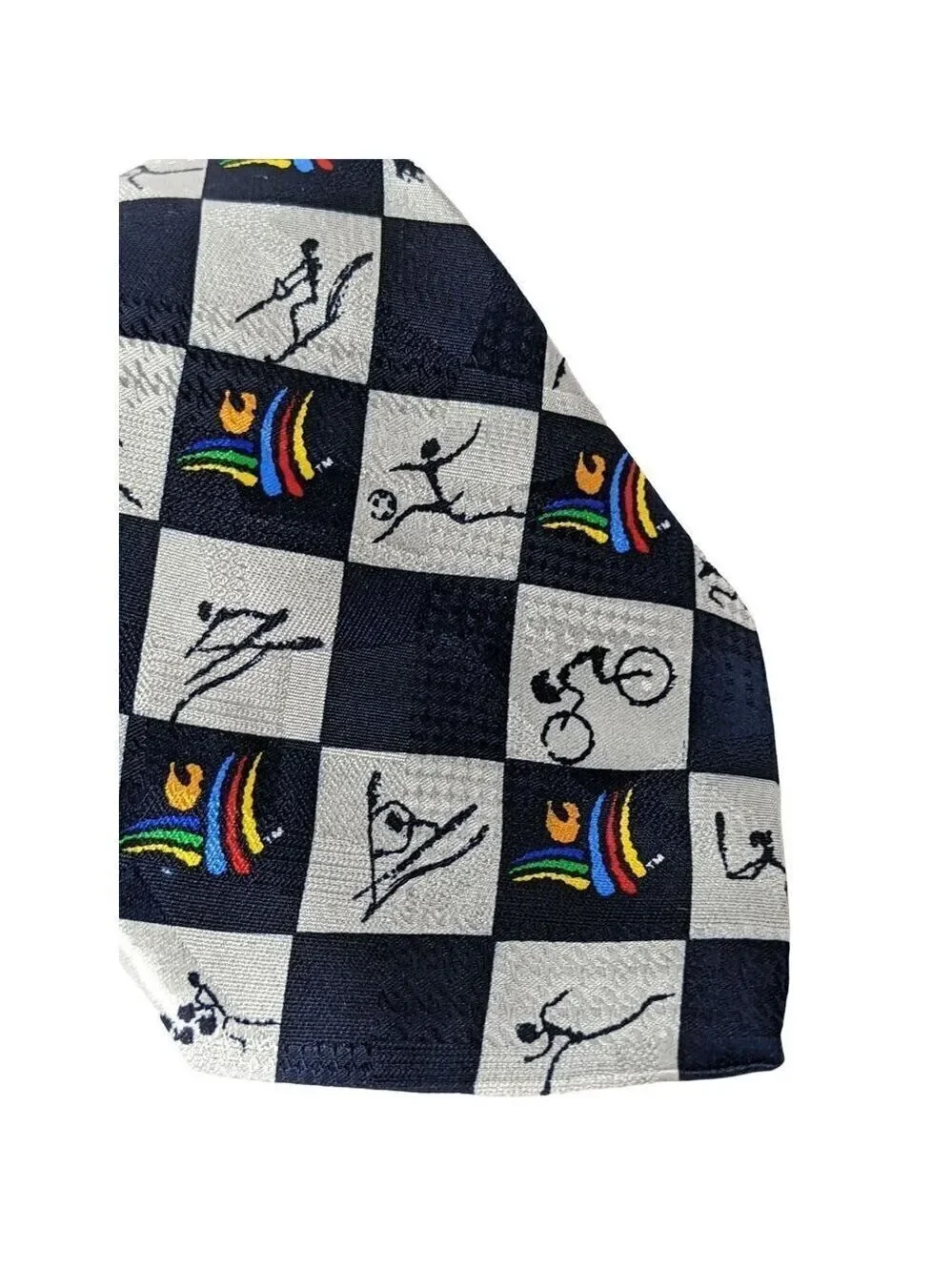 Pan Am Games Winnipeg 1999 Olympics Silk Necktie
